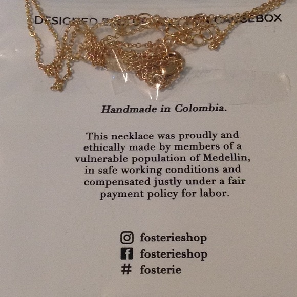 Fosterie Double Necklace - Beautiful & Fair Trade! - Picture 2 of 3